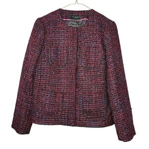 Talbots Tweed Blazer Size 6P
